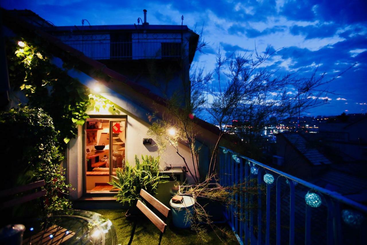 G.A.P. genova aquarium pentahouse Apartment Bagian luar foto