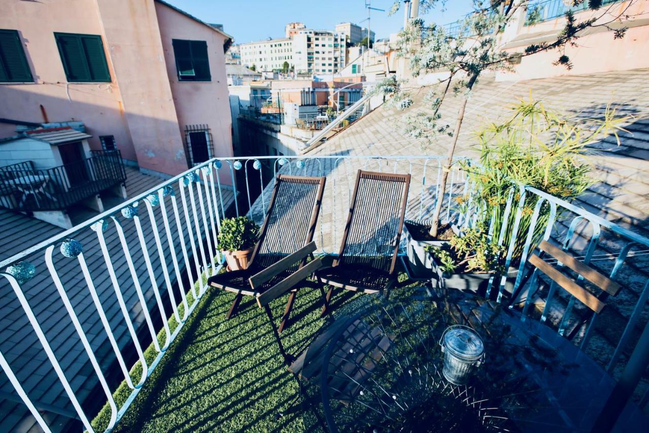 G.A.P. genova aquarium pentahouse Apartment Bagian luar foto